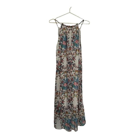 Lucky Brand | Boho Floral Hi Lo Strappy V Neck Maci Dress | S - Picture 2 of 5